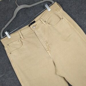 GAP 12 31R High Rise Vintage Slim Khaki Tan Denim Jeans Women